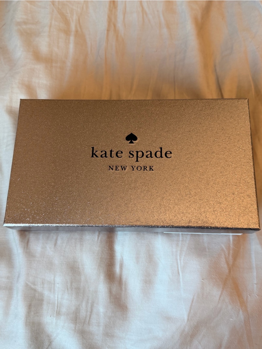 Kate Spade Silver Glitter Wallet